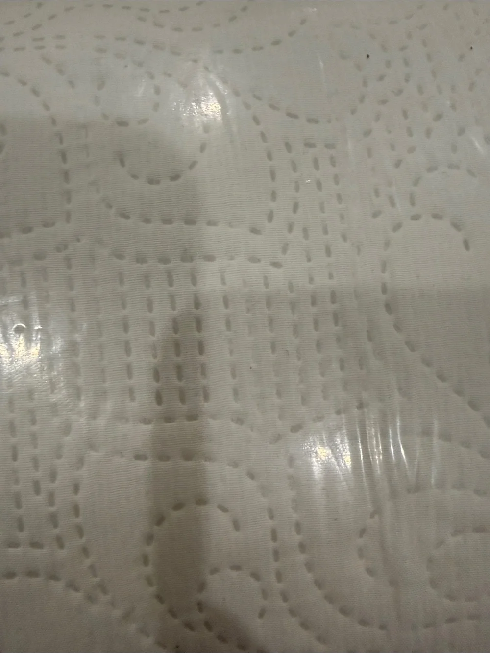 Caroline Full/Queen White Quilt Set - 3 Piece